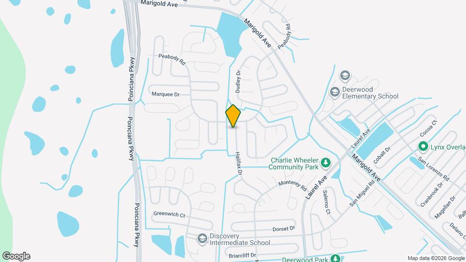 939 Halifax Dr Map and Location Details