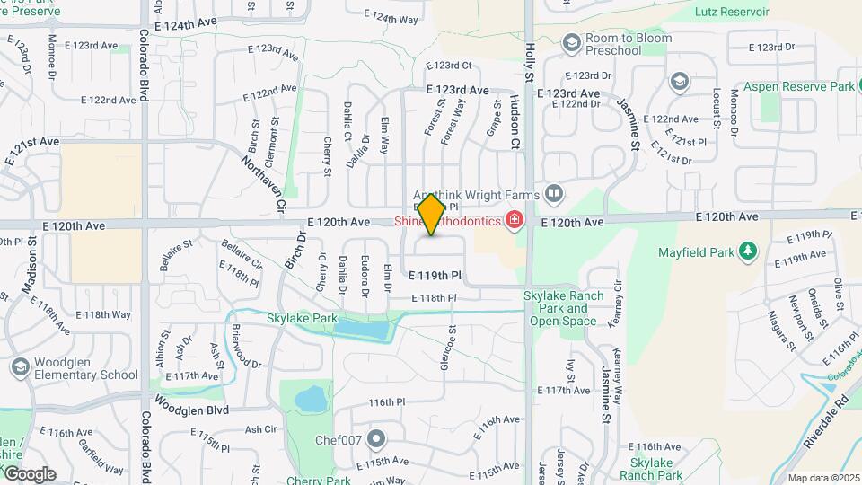 5202 E 119th Ct Mapa y Detalles de la Ubicación