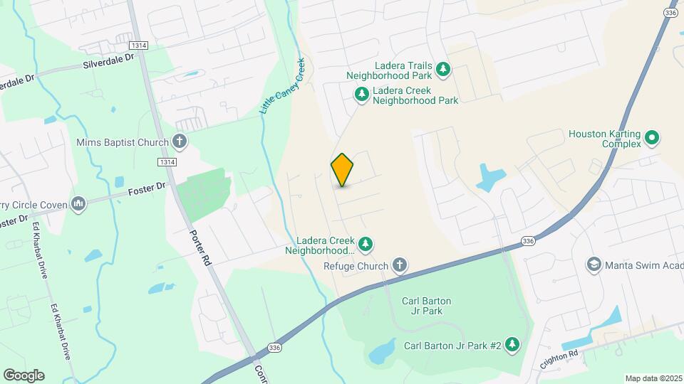 2710 Little Caney Way Map and Location Details