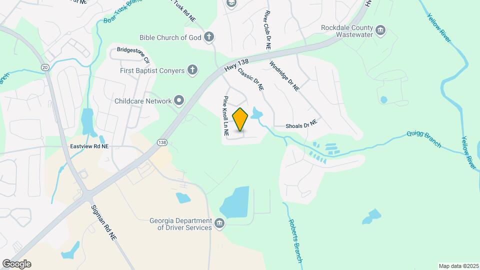 2115 Pine Knoll Cir NE Map and Location Details