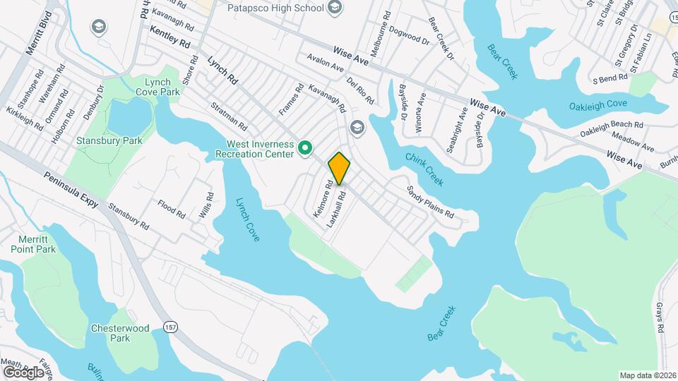 2003 Larkhall Rd Map and Location Details