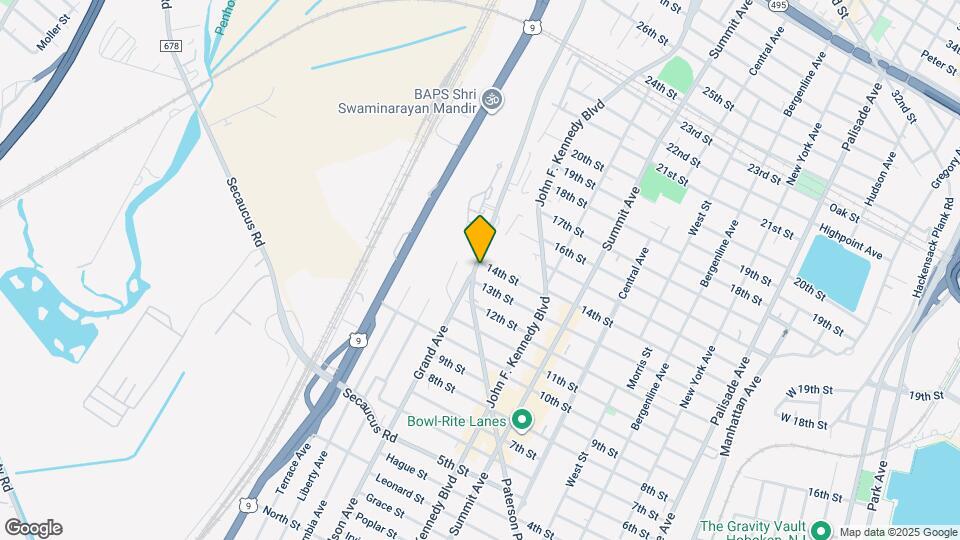 1314 Paterson Plank Rd Map and Location Details