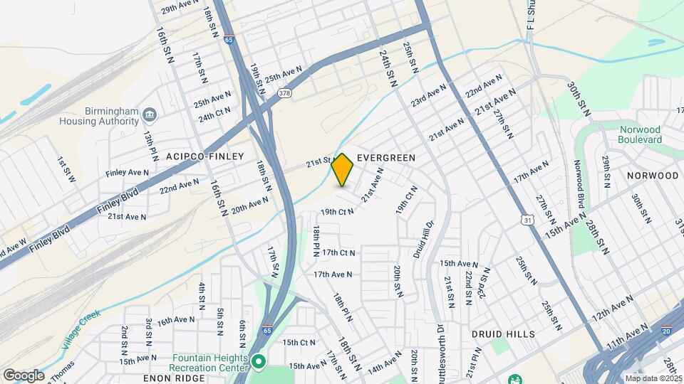 2212 20th St N Map and Location Details