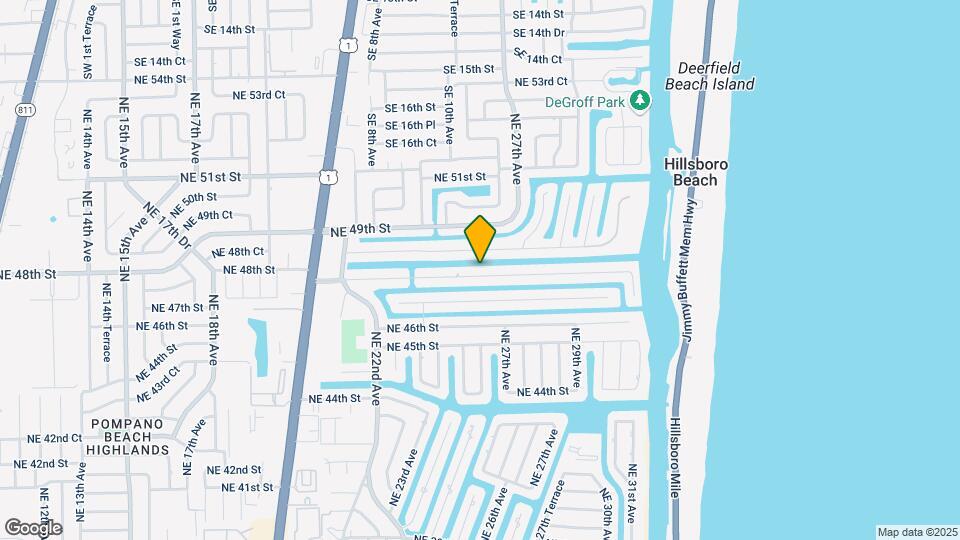 2631 NE 48th St Map and Location Details