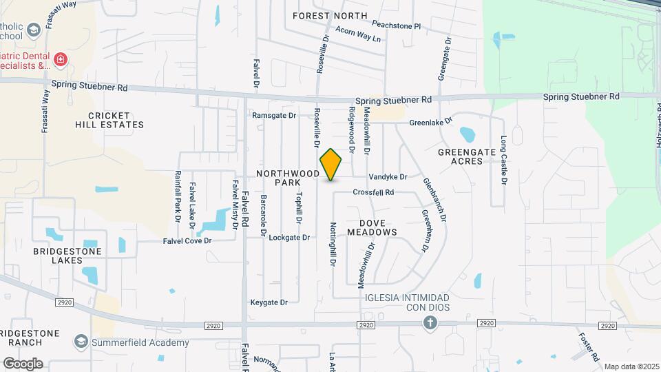 3522 Crossfell Rd Map and Location Details