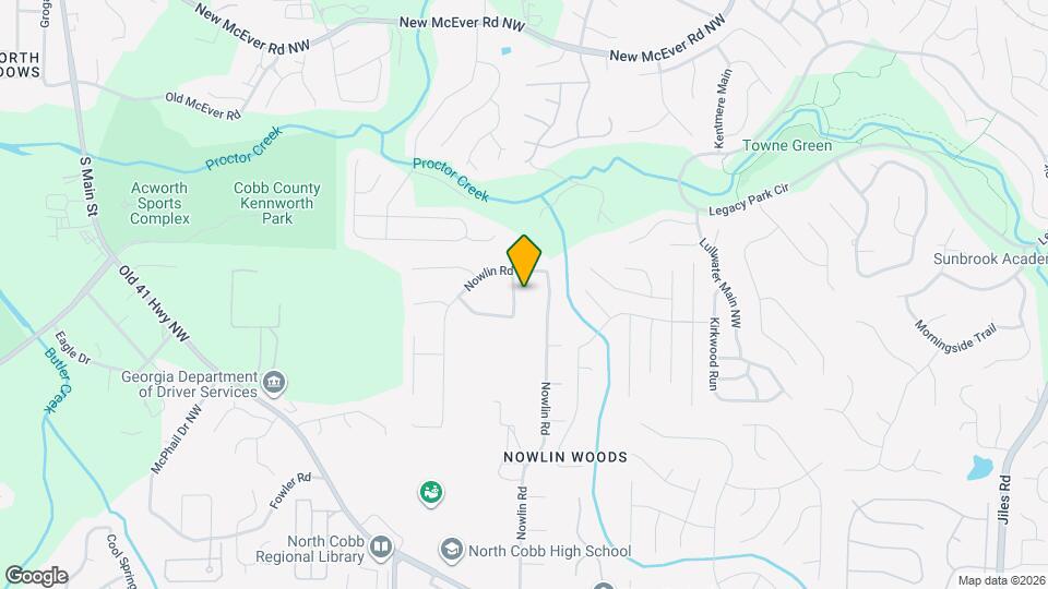 3966 N Indian Cir NW Map and Location Details