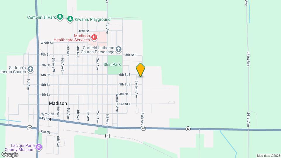 517 Park Ave Map and Location Details