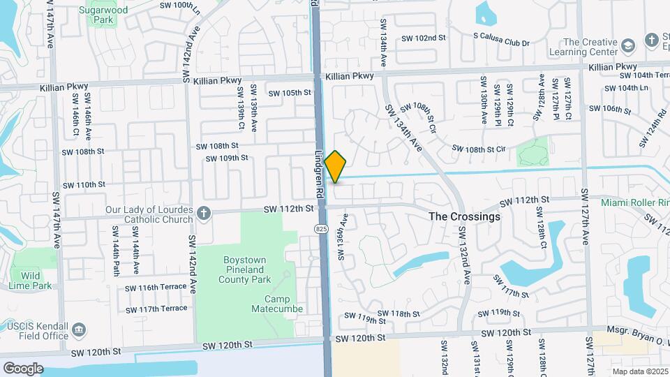 13544 SW 110th Terrace Map and Location Details