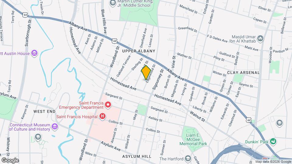 29B Edgewood St, Unit 2nd Floor Map and Location Details