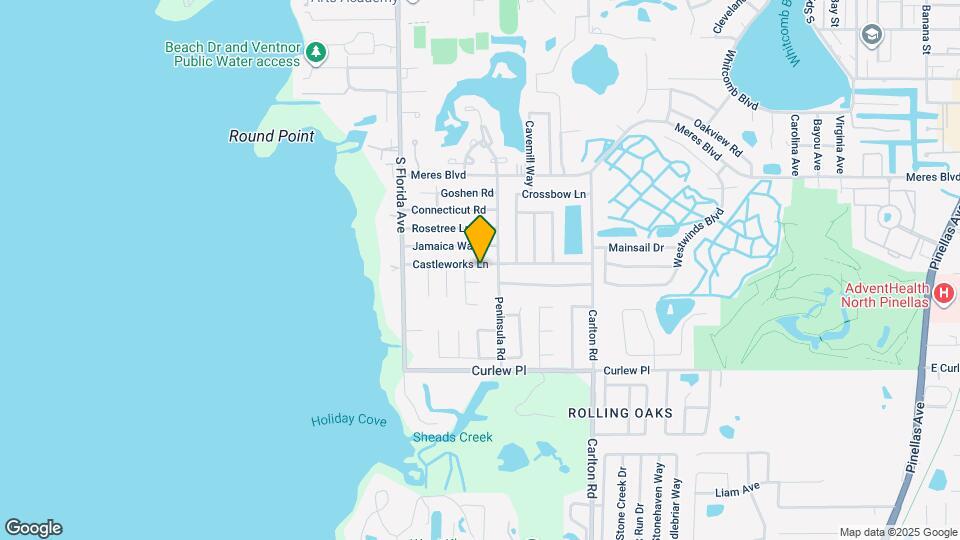 1405 Castleworks Ln Map and Location Details