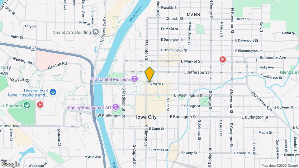 123 Iowa Ave Map and Location Details