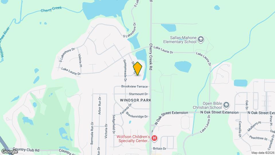 2 Lake Laurie Dr Mapa y Detalles de la Ubicación