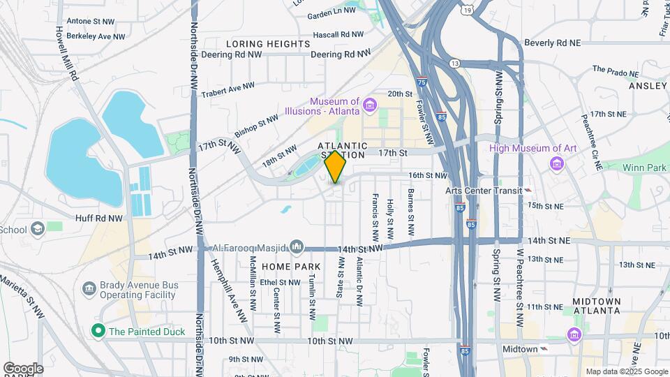 383 16th St NW Map and Location Details