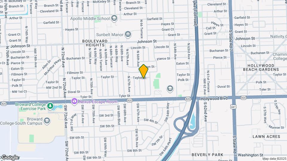 330 N 65th Way Map and Location Details