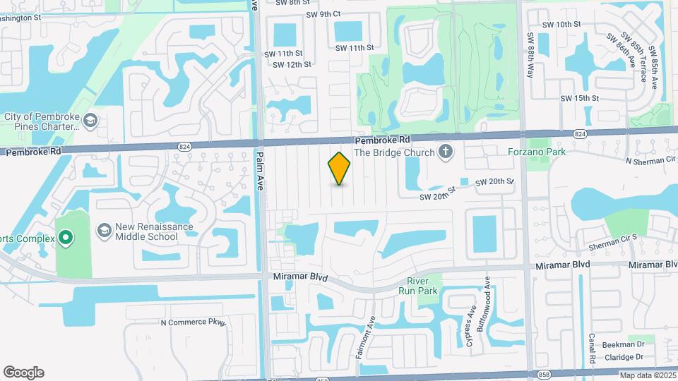 1912 SW 97th Terrace Map and Location Details