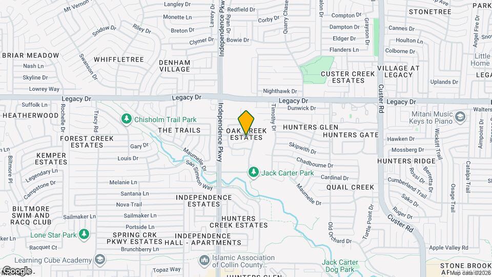 2904 Chalfont Ln Map and Location Details