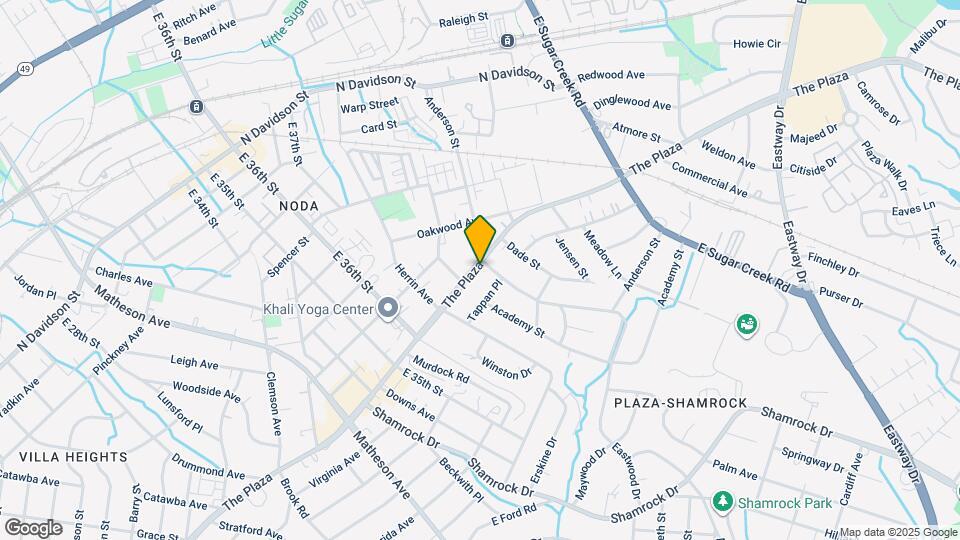 3516 The Plaza Map and Location Details