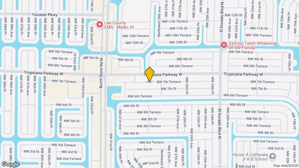 2822 NW 7th Terrace Map and Location Details