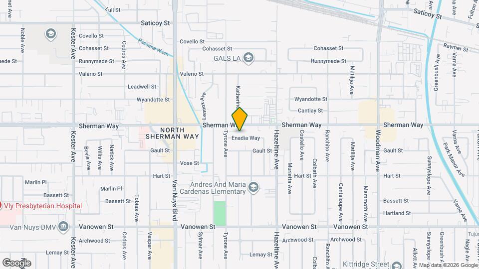 14225 Enadia Way Map and Location Details