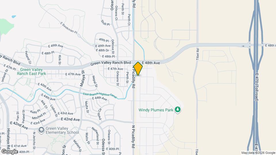 4595 Picadilly Ct Map and Location Details