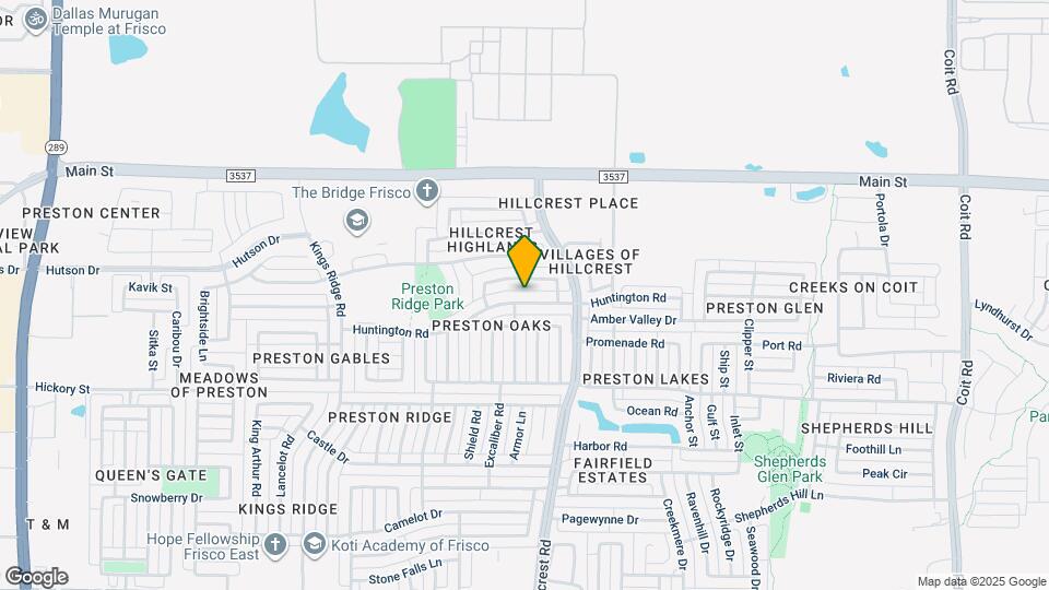 10900 Huntington Rd Mapa y Detalles de la Ubicación