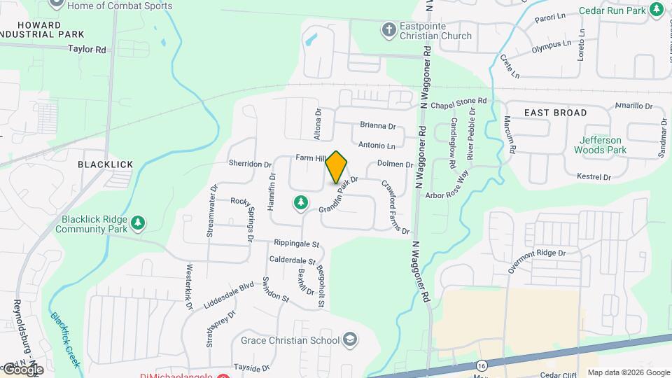 429 Grandlin Park Dr Map and Location Details