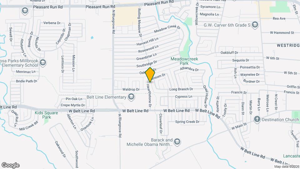 622 Hearthstone Dr Map and Location Details