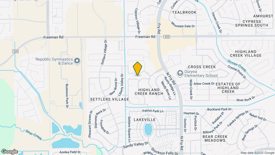 20710 Mossy Hill Ln Map and Location Details