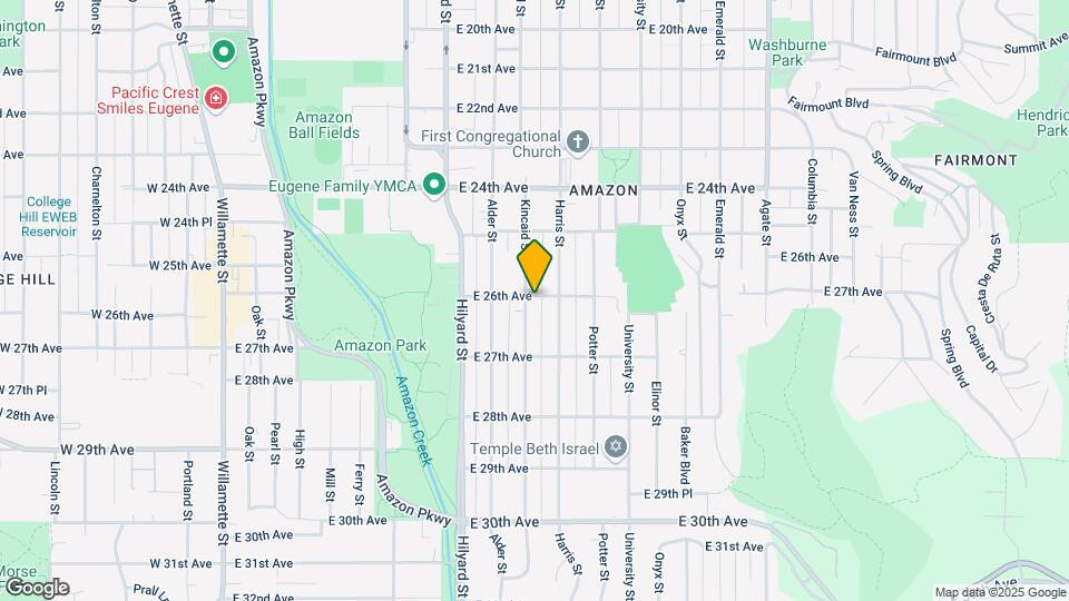 910 E 26th Ave Map and Location Details