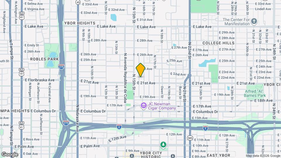 3005 Sanchez St Map and Location Details