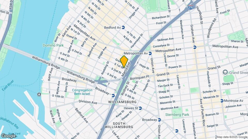 274 S 1st St Map and Location Details