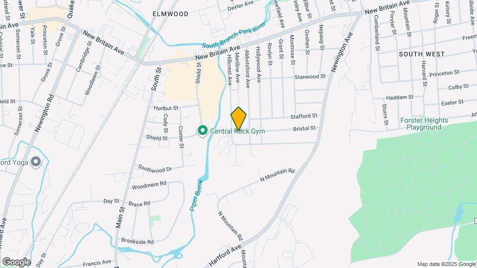 114 Hillcrest Ave Map and Location Details