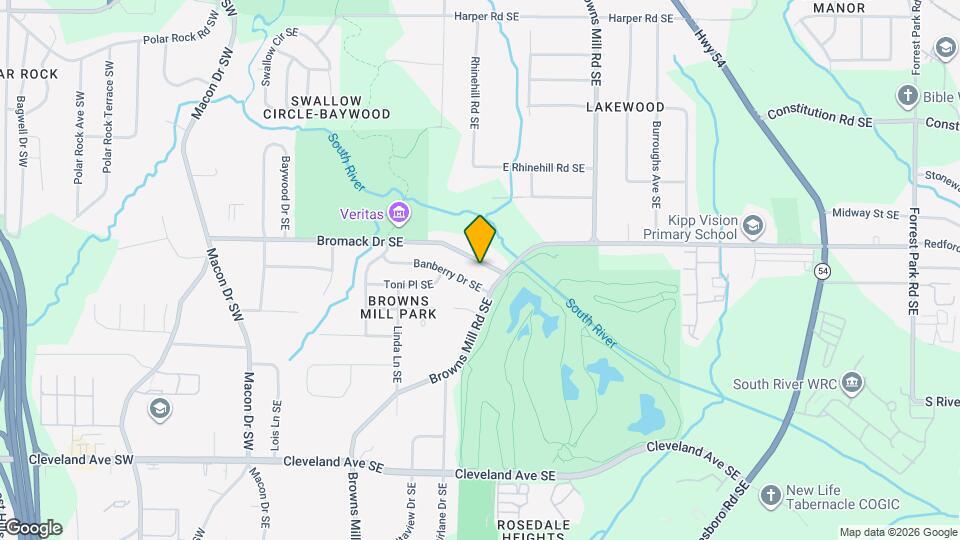 323 Bromack Dr SE Map and Location Details