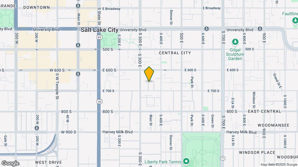 653 S Iverson St Map and Location Details