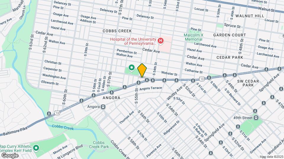 5431 Baltimore Ave Map and Location Details