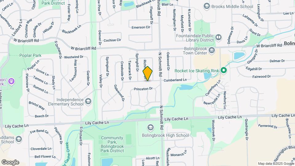 525 Cumberland Ln Map and Location Details