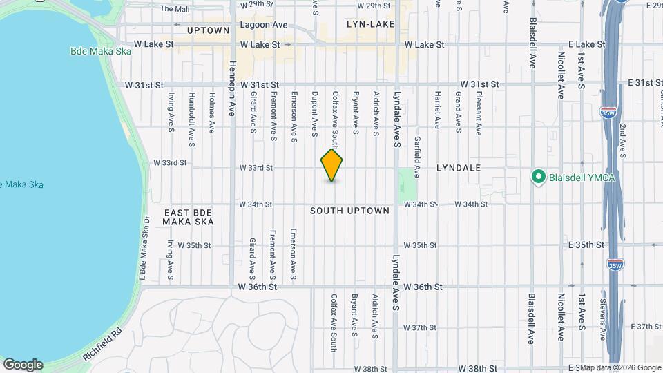 3324 Colfax Ave South Mapa y Detalles de la Ubicación