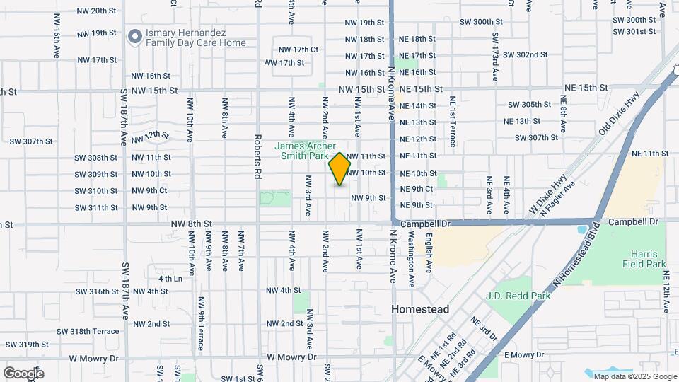 161 NW 9th St Map and Location Details