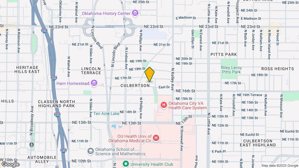 835 East Dr Map and Location Details