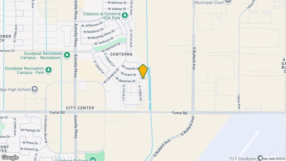 781 S 150th Dr Map and Location Details