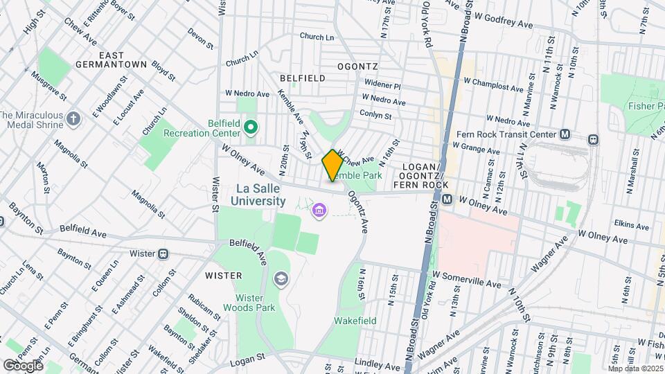 5600 Ogontz Ave Map and Location Details