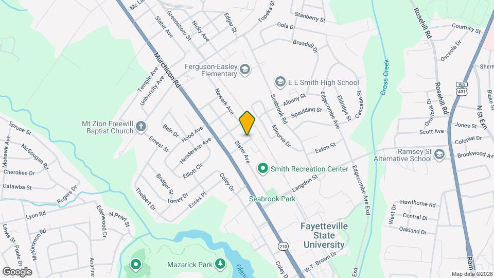 1701 Newark Ave Map and Location Details