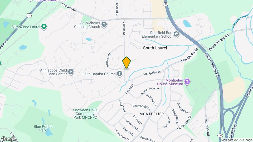 12713 Claxton Dr Mapa y Detalles de la Ubicación