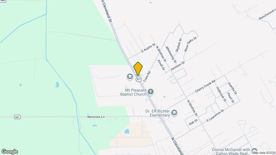 3152 N Cleveland St Map and Location Details