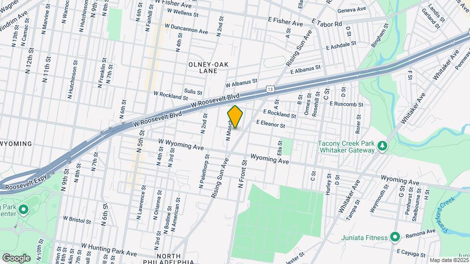 128 W Loudon St Map and Location Details