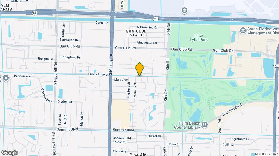 4099 Palm Bay Cir Mapa y Detalles de la Ubicación
