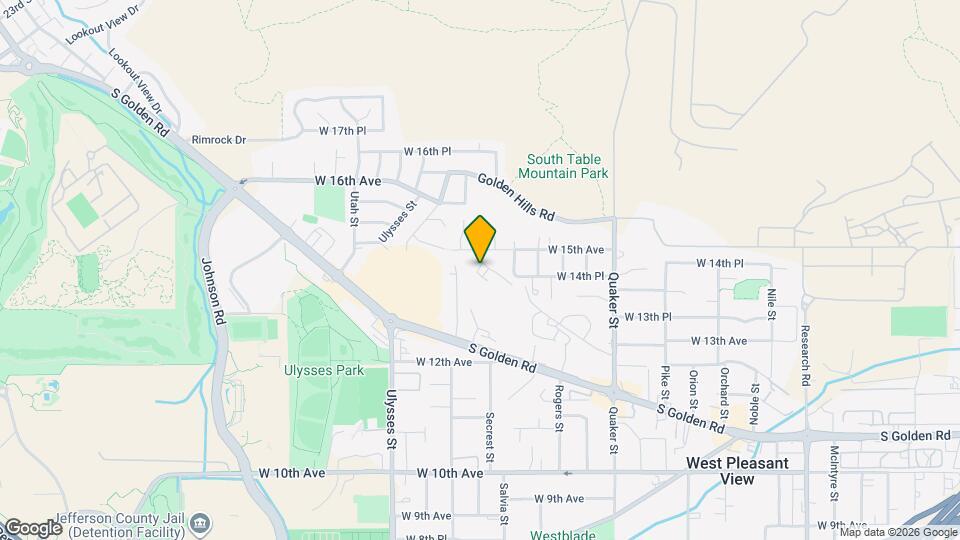 16868 W 14th Pl Map and Location Details