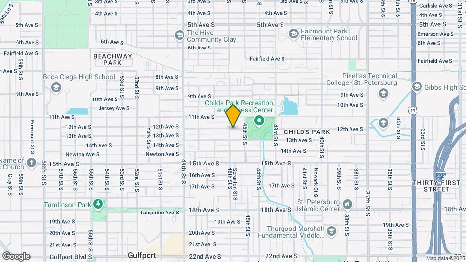 4564 12th Ave S Map and Location Details