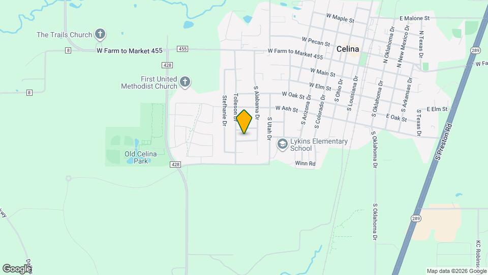 931 W Cedar St Map and Location Details