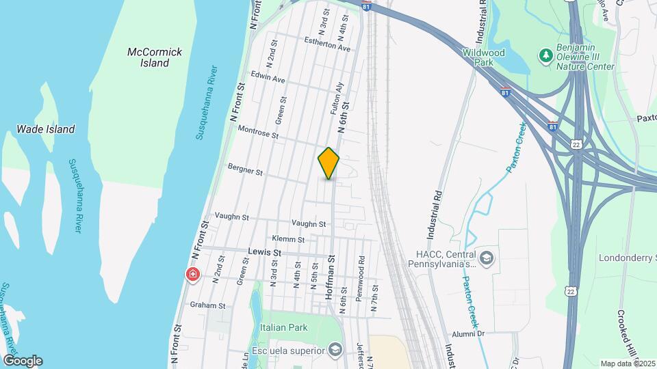 3416 N 6th St Map and Location Details